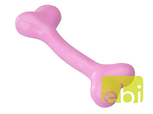 EBI 303-421277 Hundespielzeug-Knochen mit Erdbeergeschmack, 20.25 cm, pink von YHmall