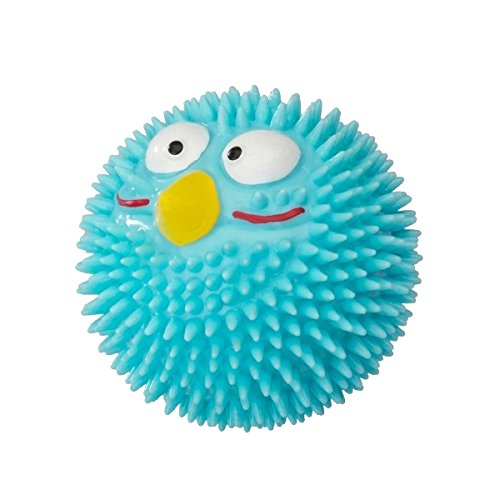 Europet Bernina Hundespielzeug Lucky Bird mit Pfefferminz-Geschmack, Stacheliger Ball, 6 cm, blau, für Hunde jeden Alters von Europet Bernina