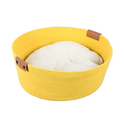 EBI Katzenkorb Tres – 57 x 57 x 20 cm – Gelb EBI Katzenkorb Tres – 57 x 57 x 20 cm – Gelb von Ebi & Ebi