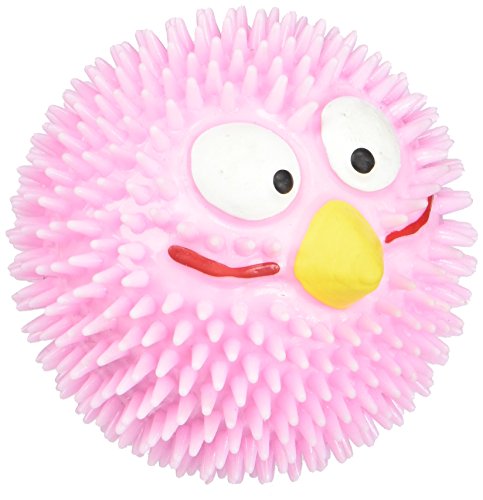 EBI Lucky Bird #303-421338 Igelball, Hundespielzeug, Pink, Durchmesser 6 cm von EBI