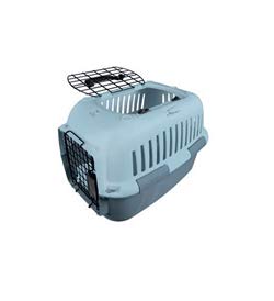 Transportbox Adventurer 50 Serene Edition versch. Farben Hund Katze Transportkäfig … (blau) von Ebi