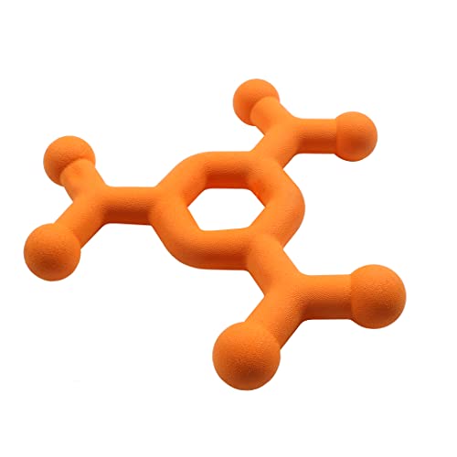 Ebi, Dawg Science L – 27 x 24 x 2,5 cm, Orange, Hundespielzeug zum Apportieren, schwimmend, hochwertiges Spielzeug aus Moosgummi, stimuliert Kauen und Beißen, verhindert Plaque und Zahnstein Ebi, Dawg Science L – 27 x 24 x 2,5 cm, Orange, Hundespielzeug zum Apportieren, schwimmend, hochwertiges Spielzeug aus Moosgummi, stimuliert Kauen und Beißen, verhindert Plaque und Zahnstein von Ebi