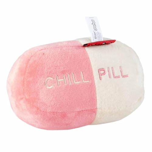 Ebi Coockoo Chill Pill Kicking Kissen Spielzeug für Katze, 16 cm x 7 cm x 9 cm, Rosa von Ebi