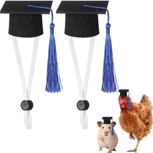 Eccliy Abschlusskappen für Mini-Junggesellenabschiede mit Quaste für Kleintiere, Meerschweinchen, Igel, Vögel, Schildkröten, Hamster, Kaninchen, Foto-Requisiten, Abschlussfeier, Urlaub, Festival, Eccliy Abschlusskappen für Mini-Junggesellenabschiede mit Quaste für Kleintiere, Meerschweinchen, Igel, Vögel, Schildkröten, Hamster, Kaninchen, Foto-Requisiten, Abschlussfeier, Urlaub, Festival, von Eccliy