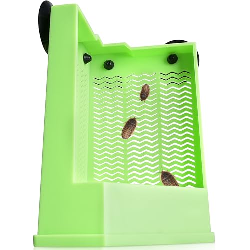 Eckpo Jagd-Ecknapf – Eck-Futterspender für Reptilien mit Saugnapf-Halter, der super fest ist, grün, 16 cm – Größe M Eckpo Jagd-Ecknapf – Eck-Futterspender für Reptilien mit Saugnapf-Halter, der super fest ist, grün, 16 cm – Größe M von Eckpo
