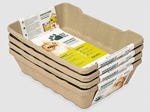 EcoPetBox Katzenklo Einwegschalen – 10 Stück | Umweltfreundlich, Biologisch Abbaubar, Flüssigkeitsdicht | Kein Schmutz, Kein Geruch – Ideal für Zuhause & Reisen EcoPetBox Katzenklo Einwegschalen – 10 Stück | Umweltfreundlich, Biologisch Abbaubar, Flüssigkeitsdicht | Kein Schmutz, Kein Geruch – Ideal für Zuhause & Reisen von EcoPetBox