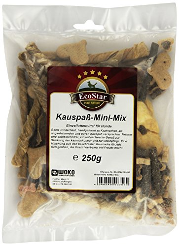 EcoStar Hunde Snack Kauspaß Mini Mix 250g, 1er Pack (1 x 250 g) von EcoStar