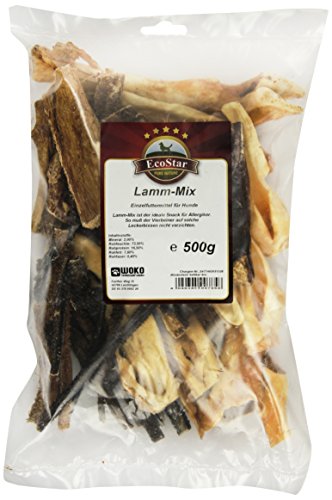 EcoStar Hunde Snack Lamm - Mix 500g, 1er Pack (1 x 500 g) von EcoStar