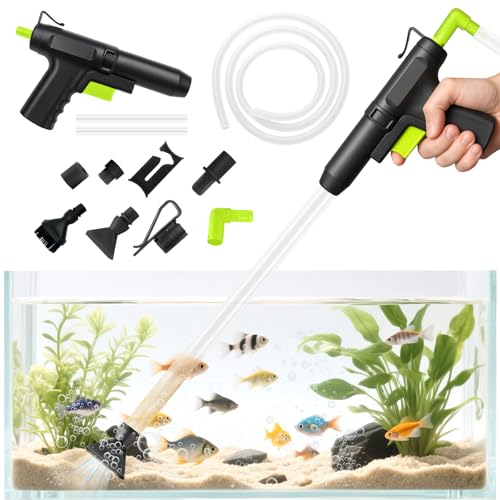 Ecoret-Pro Mulmsauger Aquarium Set, 5 in 1 Starke Einstellbarer Wasserwechsel Reinigungsset, Aquarium Sauger Bodengrund Reinigen für Wasserwechsel Sandwaschen Wasserfilterung und Wasserumwälzung Ecoret-Pro Mulmsauger Aquarium Set, 5 in 1 Starke Einstellbarer Wasserwechsel Reinigungsset, Aquarium Sauger Bodengrund Reinigen für Wasserwechsel Sandwaschen Wasserfilterung und Wasserumwälzung von Ecoret-Pro