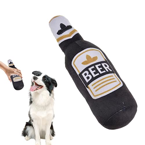 Hundespielzeug Quietschendes Plüsch Hundespielzeug Bierflasche Spielzeug, Kauspielzeug Für Hunde, Quietschendes Hundespielzeug Zähne Reinigung Hund Kauspielzeug Für Welpen, Kleine, Mittlere Große Hund Hundespielzeug Quietschendes Plüsch Hundespielzeug Bierflasche Spielzeug, Kauspielzeug Für Hunde, Quietschendes Hundespielzeug Zähne Reinigung Hund Kauspielzeug Für Welpen, Kleine, Mittlere Große Hund von Ecoticfate