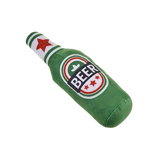 Ecoticfate Hundespielzeug Quietschendes Plüsch Hundespielzeug Bierflasche Spielzeug, Kauspielzeug Für Hunde, Zähne Reinigung Hund Kauspielzeug Für Welpen, Kleine, Mittlere Große Hund Ecoticfate Hundespielzeug Quietschendes Plüsch Hundespielzeug Bierflasche Spielzeug, Kauspielzeug Für Hunde, Zähne Reinigung Hund Kauspielzeug Für Welpen, Kleine, Mittlere Große Hund von Ecoticfate
