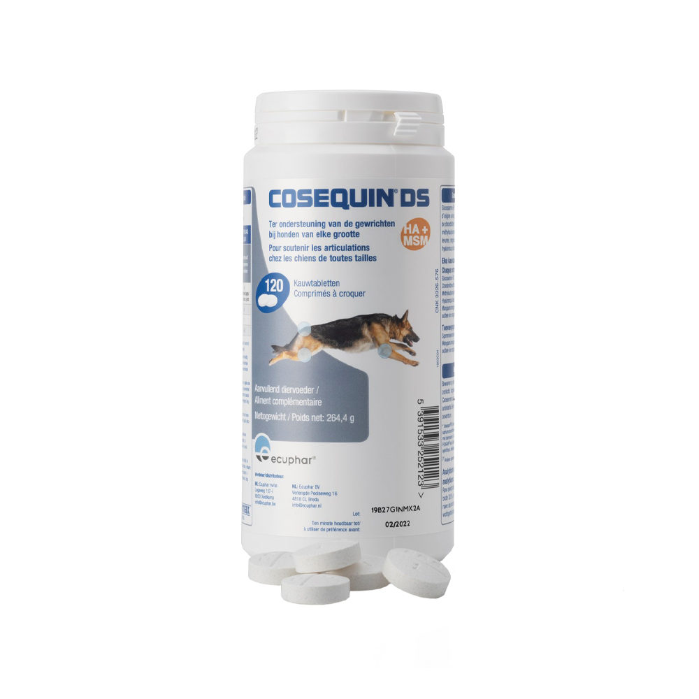 Cosequin DS Hund - 120 Tabletten Cosequin DS Hund - 120 Tabletten von Ecuphar