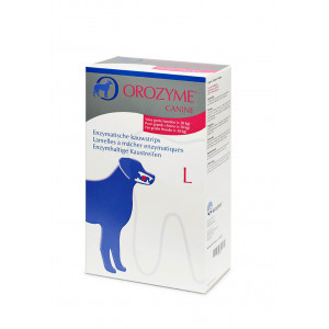 Orozyme Enzymhaltige Kaustreifen Hund L (ab 30 kg) 141 g von Ecuphar