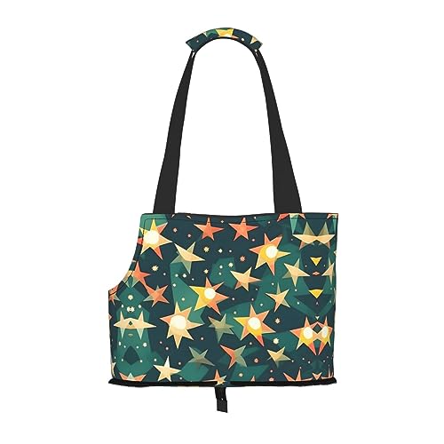 Atomic Stars Tragetasche für kleine Hunde und Katzen und Kaninchen im Retro-Design Atomic Stars Tragetasche für kleine Hunde und Katzen und Kaninchen im Retro-Design von EdWal