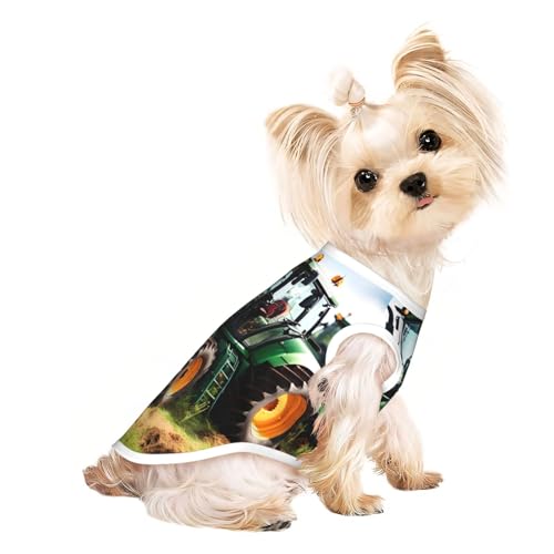 Company Hunde-Shirts für kleine Hunde, dehnbar, leicht, Tanktop, ärmellos, gestreift Company Hunde-Shirts für kleine Hunde, dehnbar, leicht, Tanktop, ärmellos, gestreift von EdWal
