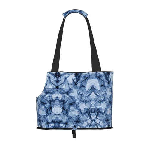 Dunkelblaue Tragetasche mit Marmordruck, für kleine Hunde, Katzen und Kaninchen Dunkelblaue Tragetasche mit Marmordruck, für kleine Hunde, Katzen und Kaninchen von EdWal