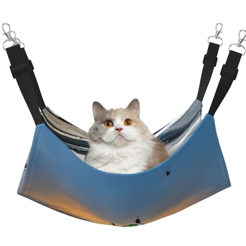 EdWal Airplane1 weiche Schlafhängematte für Katzen zum Aufhängen von Käfigen, Haustier-Hängematte, Bett, verstellbar, für kleine Tiere EdWal Airplane1 weiche Schlafhängematte für Katzen zum Aufhängen von Käfigen, Haustier-Hängematte, Bett, verstellbar, für kleine Tiere von EdWal