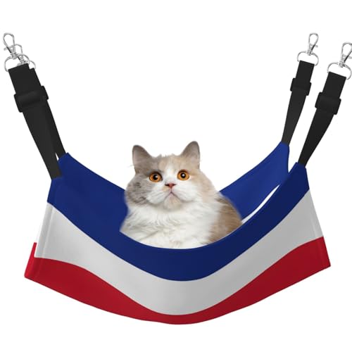EdWal Weiche Schlafhängematte, Motiv: Flagge von Costa Rica, Katzenhängematte zum Aufhängen von Käfigen, Haustier-Hängematte, Bett, verstellbar, für kleine Tiere EdWal Weiche Schlafhängematte, Motiv: Flagge von Costa Rica, Katzenhängematte zum Aufhängen von Käfigen, Haustier-Hängematte, Bett, verstellbar, für kleine Tiere von EdWal