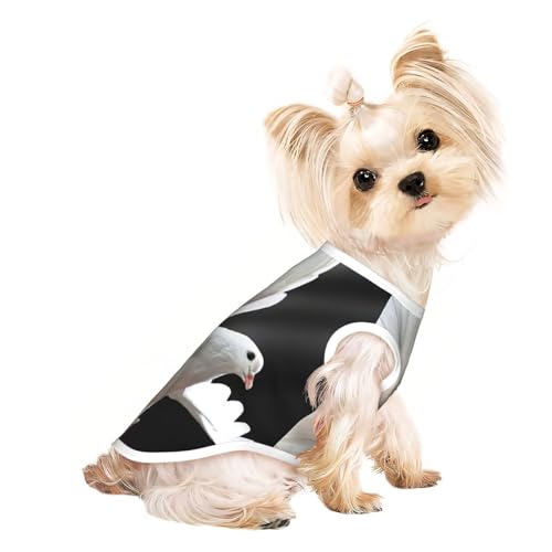 Hunde-Shirts für kleine Hunde, dehnbar, leicht, Tanktop, ärmellos, gestreift Hunde-Shirts für kleine Hunde, dehnbar, leicht, Tanktop, ärmellos, gestreift von EdWal