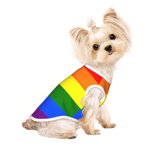 Hunde-Shirts für kleine Hunde, dehnbar, leicht, Tanktop, ärmellos, gestreift Hunde-Shirts für kleine Hunde, dehnbar, leicht, Tanktop, ärmellos, gestreift von EdWal