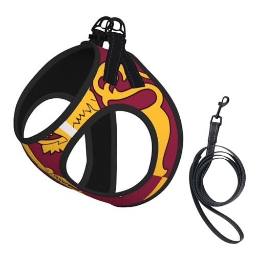 Hundegeschirr mit Sri-Lanka-Flagge, 2 x Schnalle, Hundeweste, kein Ziehen an der Vorderseite, für kleine und mittelgroße Hunde Hundegeschirr mit Sri-Lanka-Flagge, 2 x Schnalle, Hundeweste, kein Ziehen an der Vorderseite, für kleine und mittelgroße Hunde von EdWal