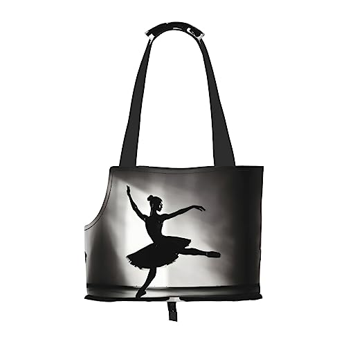 Tragetasche mit Ballerina-Tanzaufdruck, für kleine Hunde, Katzen und Kaninchen Tragetasche mit Ballerina-Tanzaufdruck, für kleine Hunde, Katzen und Kaninchen von EdWal