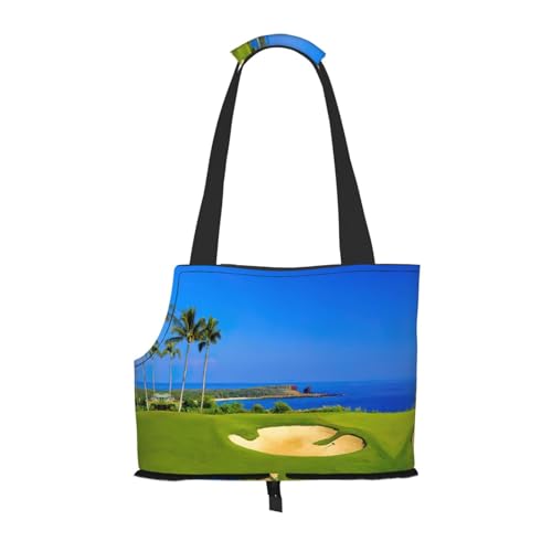 Tragetasche mit Golfplatz-Aufdruck, für kleine Hunde, Katzen und Kaninchen Tragetasche mit Golfplatz-Aufdruck, für kleine Hunde, Katzen und Kaninchen von EdWal