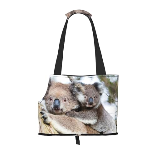 Tragetasche mit Koalabär-Aufdruck, für kleine Hunde, Katzen und Kaninchen von EdWal