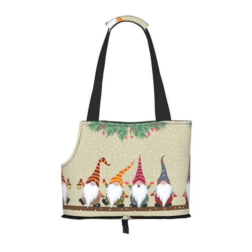 Tragetasche mit Weihnachtswichteln für kleine Hunde, Katzen und Kaninchen Tragetasche mit Weihnachtswichteln für kleine Hunde, Katzen und Kaninchen von EdWal