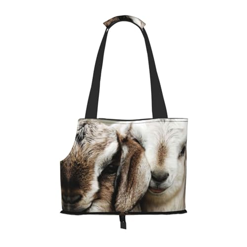 Tragetasche mit Ziegenmotiv, für kleine Hunde, Katzen und Kaninchen Tragetasche mit Ziegenmotiv, für kleine Hunde, Katzen und Kaninchen von EdWal