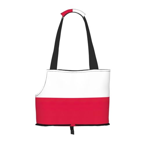 Tragetasche mit polnischer Flagge, für kleine Hunde, Katzen und Kaninchen Tragetasche mit polnischer Flagge, für kleine Hunde, Katzen und Kaninchen von EdWal