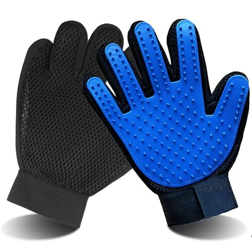 Katzenhandschuh, 2 PCS Fellpflege Handschuhe für Katze und Hund,Fellhandschuhe Katze, Katzenhaare Handschuh, Katzenhaarentferner Handschuh Entfernt Katzenhaare und Hundehaare, Eine für Jede Hand Katzenhandschuh, 2 PCS Fellpflege Handschuhe für Katze und Hund,Fellhandschuhe Katze, Katzenhaare Handschuh, Katzenhaarentferner Handschuh Entfernt Katzenhaare und Hundehaare, Eine für Jede Hand von Eddrfy