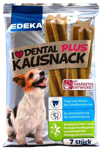 Edeka Dental Plus Kausnack für Hunde, 18er Pack (18 x 210g) von Edeka