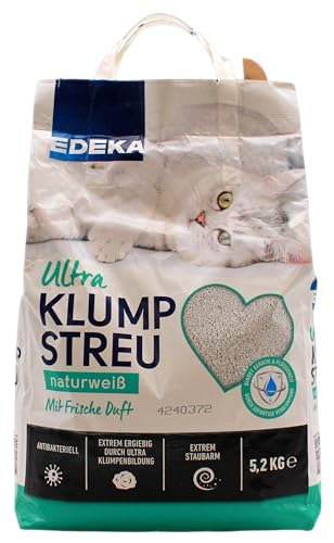 Edeka Ultra Klump-Streu Katzenstreu, (1 x 5.2 kg) von Edeka