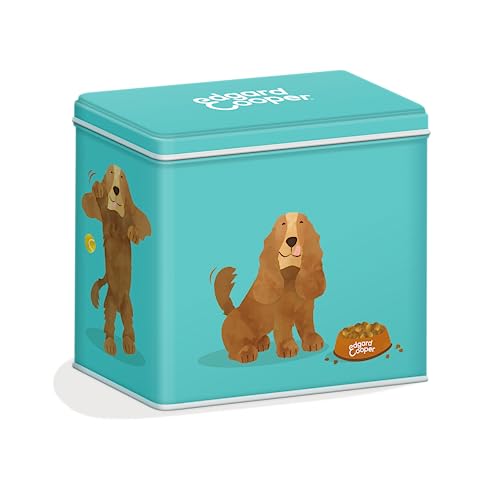 Edgard Cooper Behälter Hundefutter Trocken, Für Trockenfutter Hund, 2.5 kg Inhalt, Kleine Türkisblaue Metalldose… Edgard Cooper Behälter Hundefutter Trocken, Für Trockenfutter Hund, 2.5 kg Inhalt, Kleine Türkisblaue Metalldose… von Edgard Cooper