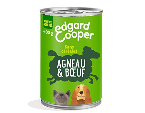 Edgard & Cooper Patée Box für Erwachsene Hunde, ohne Getreide, natürliches Futter, 400 g, Lamm/Rindfleisch, gesunde Ernährung, schmackhaft und ausgewogen, hochwertiges Protein Edgard & Cooper Patée Box für Erwachsene Hunde, ohne Getreide, natürliches Futter, 400 g, Lamm/Rindfleisch, gesunde Ernährung, schmackhaft und ausgewogen, hochwertiges Protein von Edgard Cooper