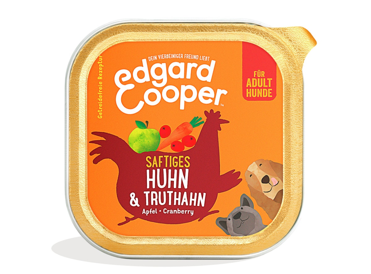 Edgard&Cooper Adult 150 Gramm Hundenassfutter von Edgard & Cooper
