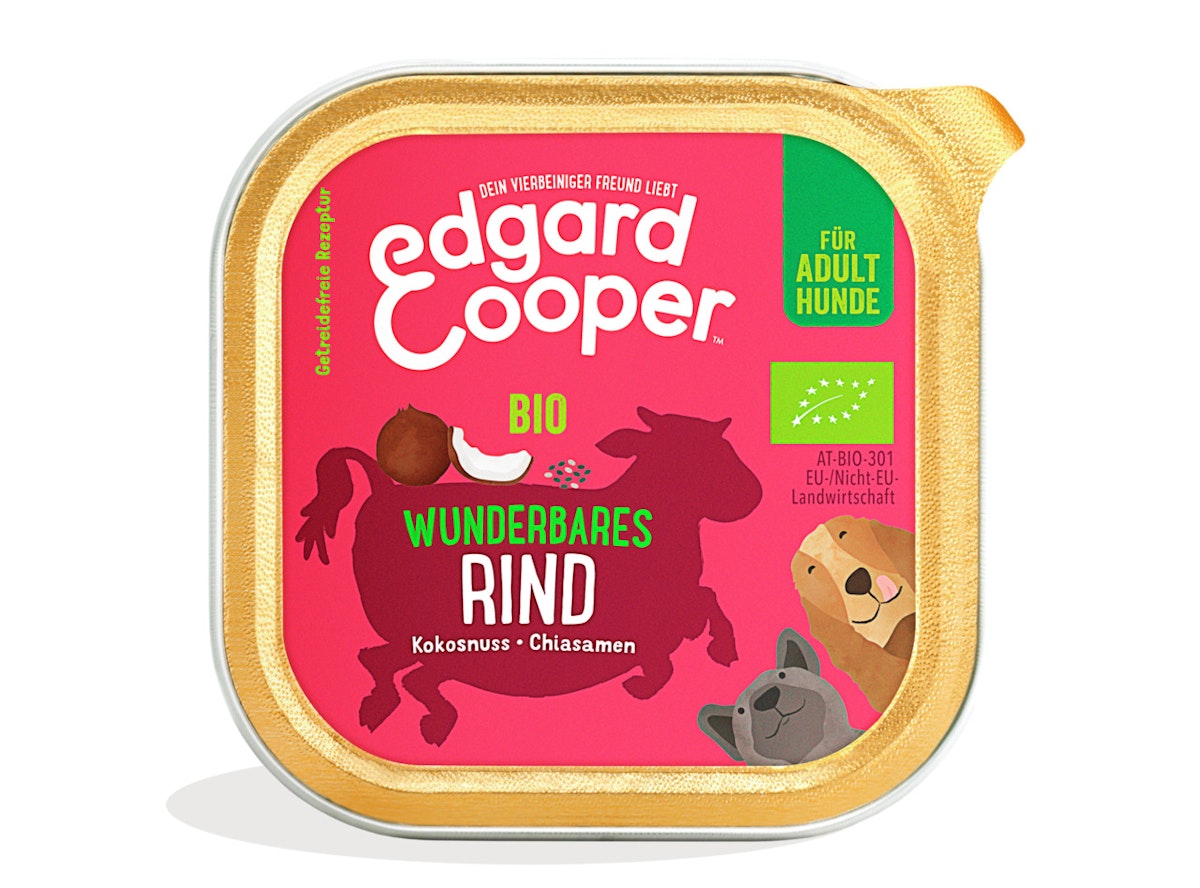 Edgard&Cooper Adult BIO 100 Gramm Hundenassfutter von Edgard & Cooper