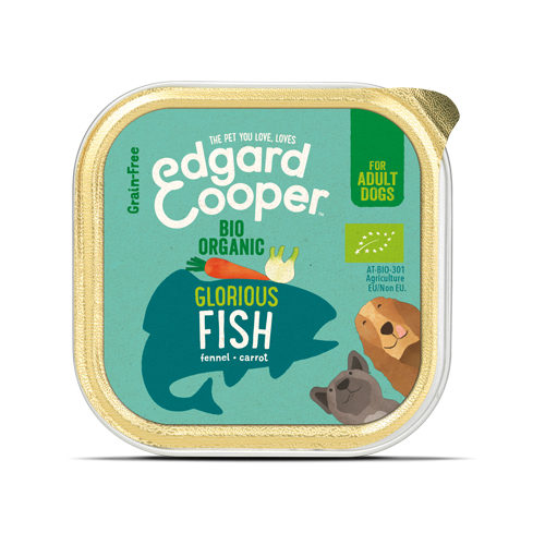 Edgard & Cooper Adult - Bio Fisch - 17 x 100 g Schälchen von Edgard & Cooper