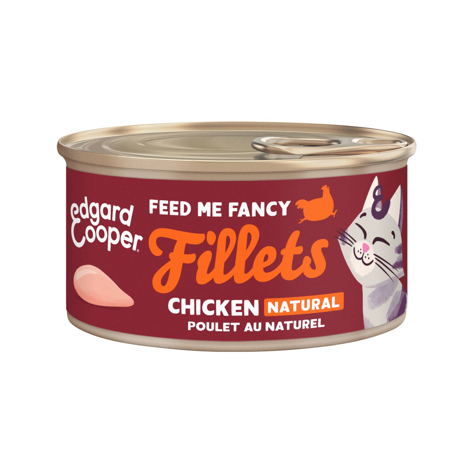Edgard & Cooper Adult Cat - Fillets - Lachs & Thunfisch - 24 x 70 g Edgard & Cooper Adult Cat - Fillets - Lachs & Thunfisch - 24 x 70 g von Edgard & Cooper