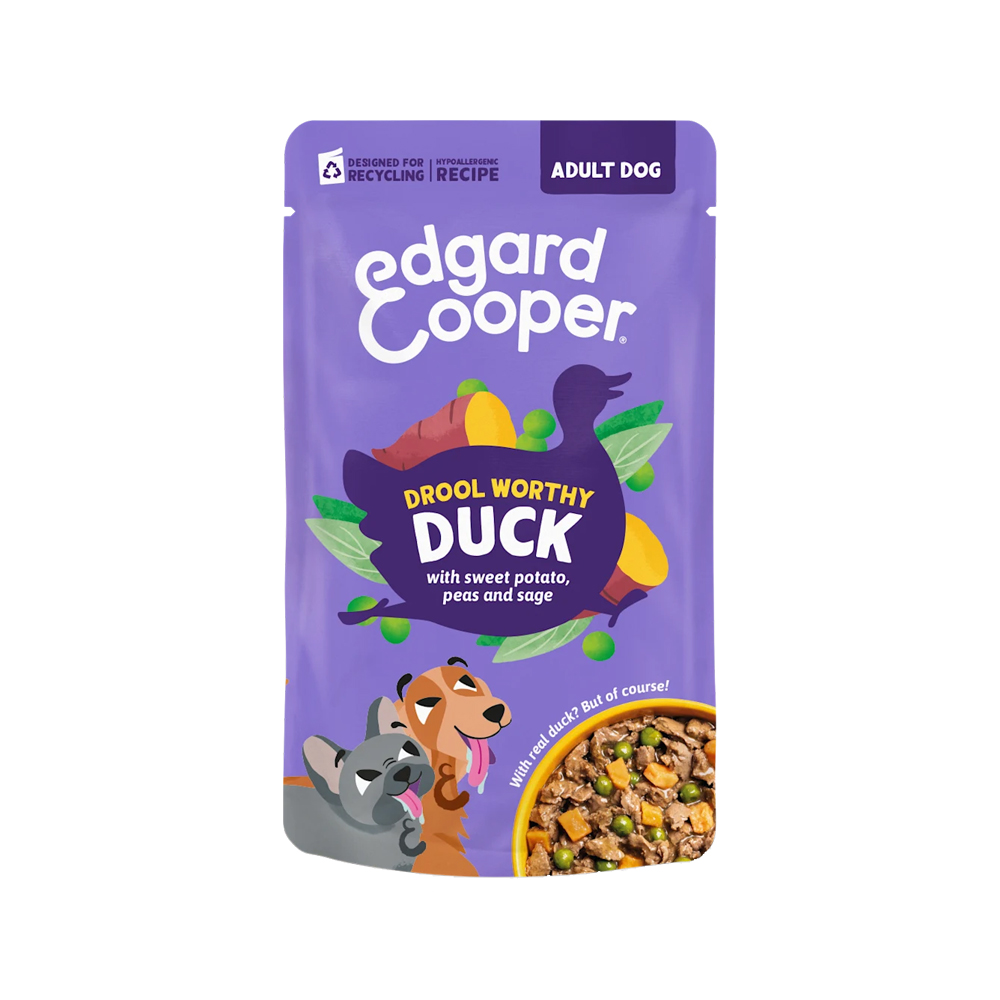 Edgard & Cooper Adult Drool Worthy - Ente - 8 x 150 g von Edgard & Cooper