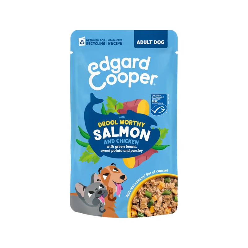 Edgard & Cooper Adult Drool Worthy - Lachs & Huhn - 8 x 150 g Edgard & Cooper Adult Drool Worthy - Lachs & Huhn - 8 x 150 g von Edgard & Cooper