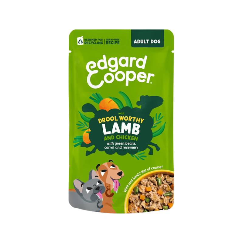 Edgard & Cooper Adult Drool Worthy - Lamm & Huhn - 8 x 150 g Edgard & Cooper Adult Drool Worthy - Lamm & Huhn - 8 x 150 g von Edgard & Cooper