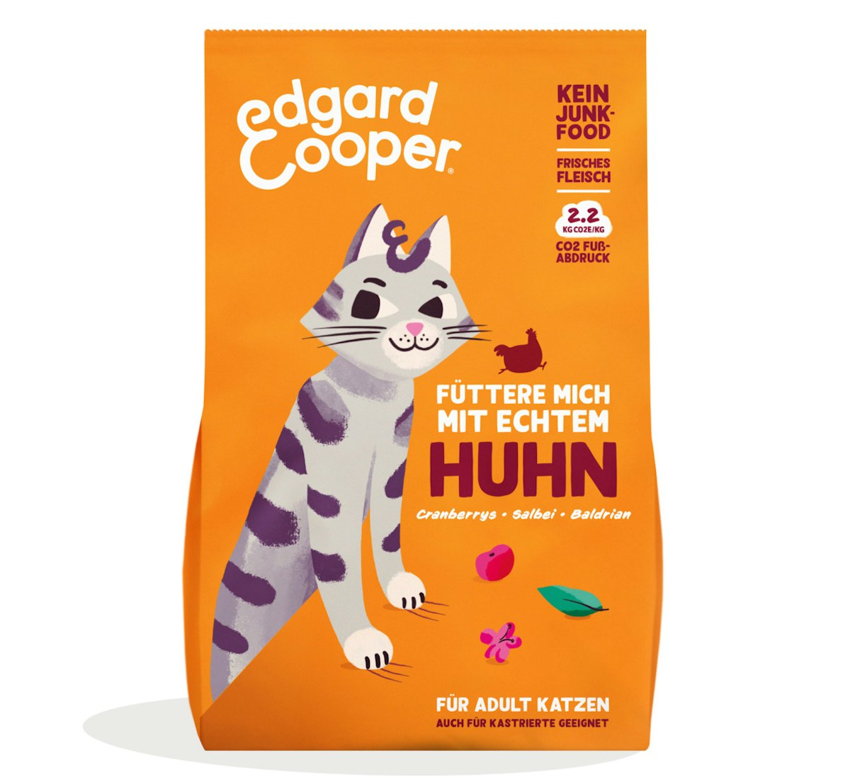 Edgard&Cooper Adult Huhn Katzentrockenfutter von Edgard & Cooper
