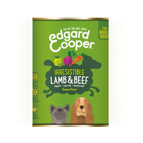 Edgard & Cooper Adult Hundefutter - Dosen - Lamm & Rind - 6 x 400 g von Edgard & Cooper