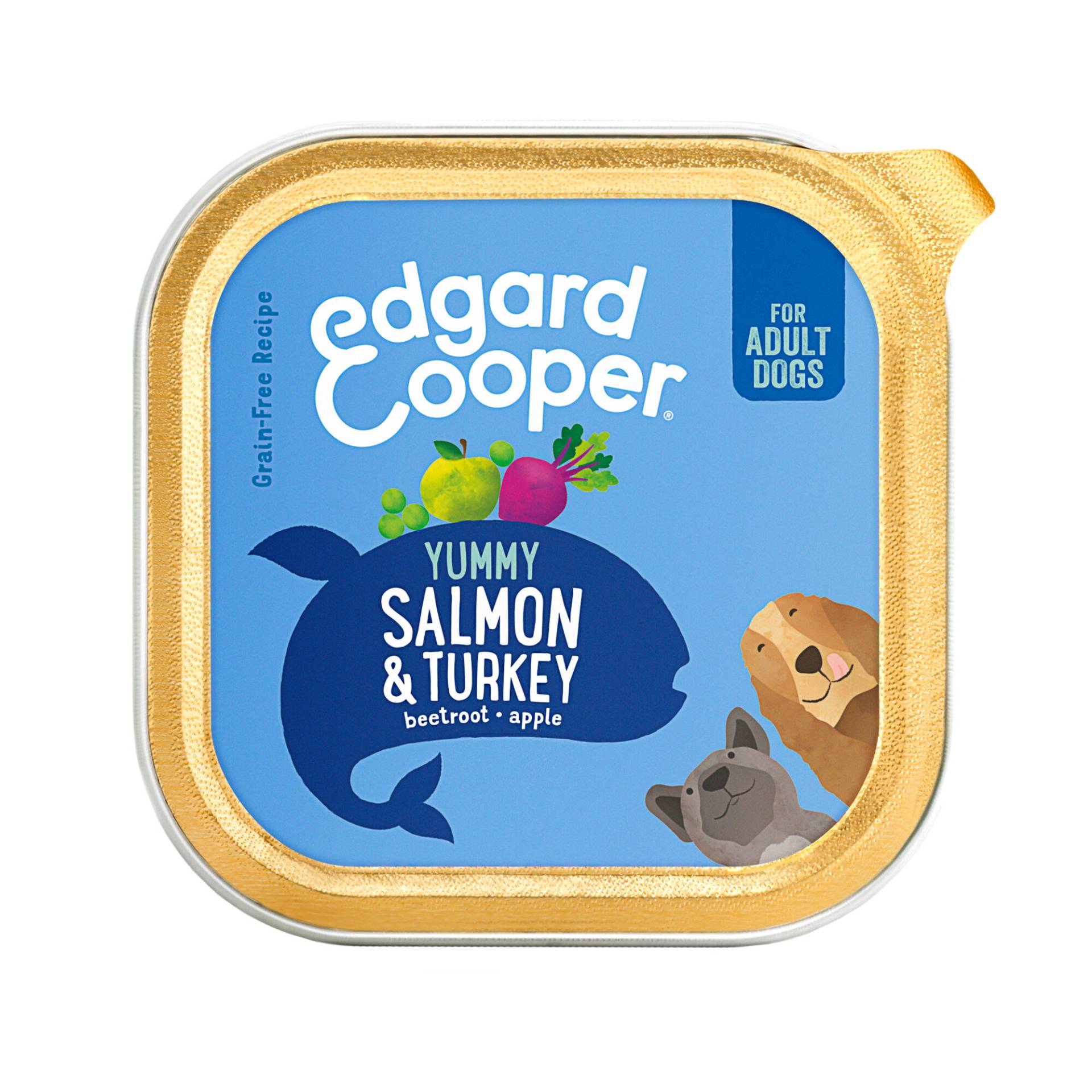 Edgard & Cooper Adult - Lachs & Pute - 11 x 150 g von Edgard & Cooper