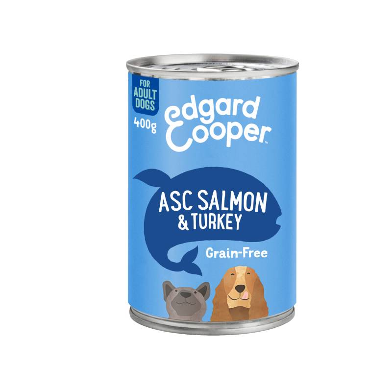 Edgard & Cooper Adult - Lachs & Pute - 6 x 400 g von Edgard & Cooper