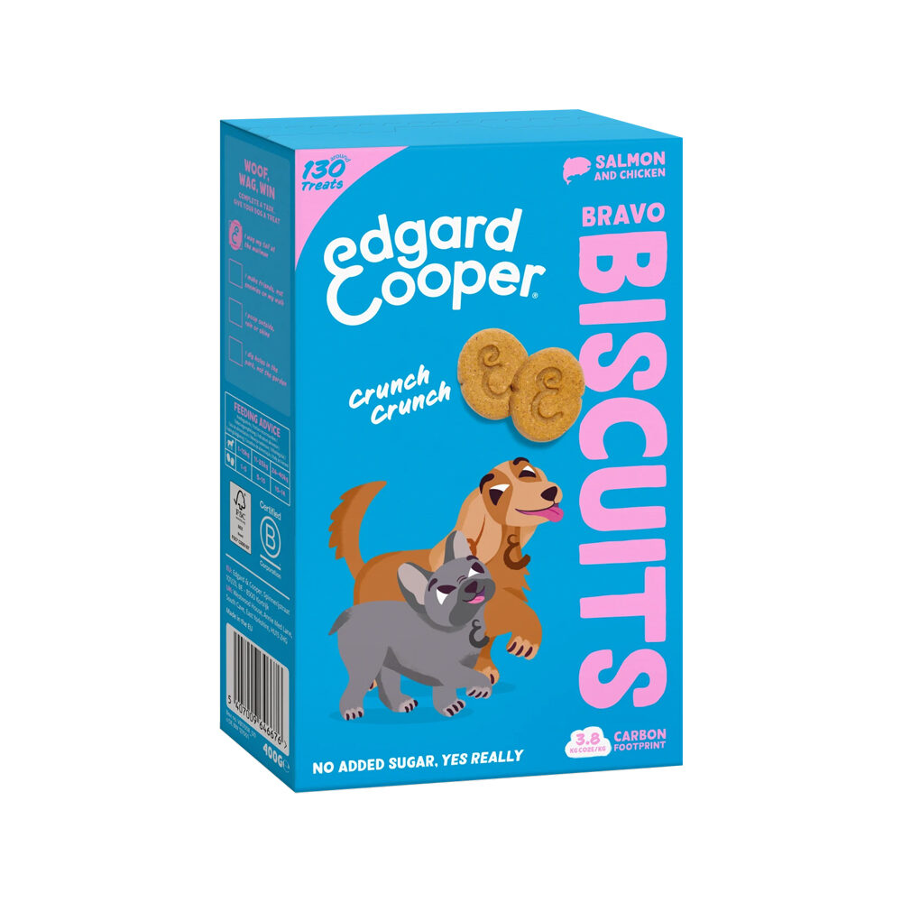 Edgard & Cooper Biscuits - Banane & Erdnuss - 400 g von Edgard & Cooper