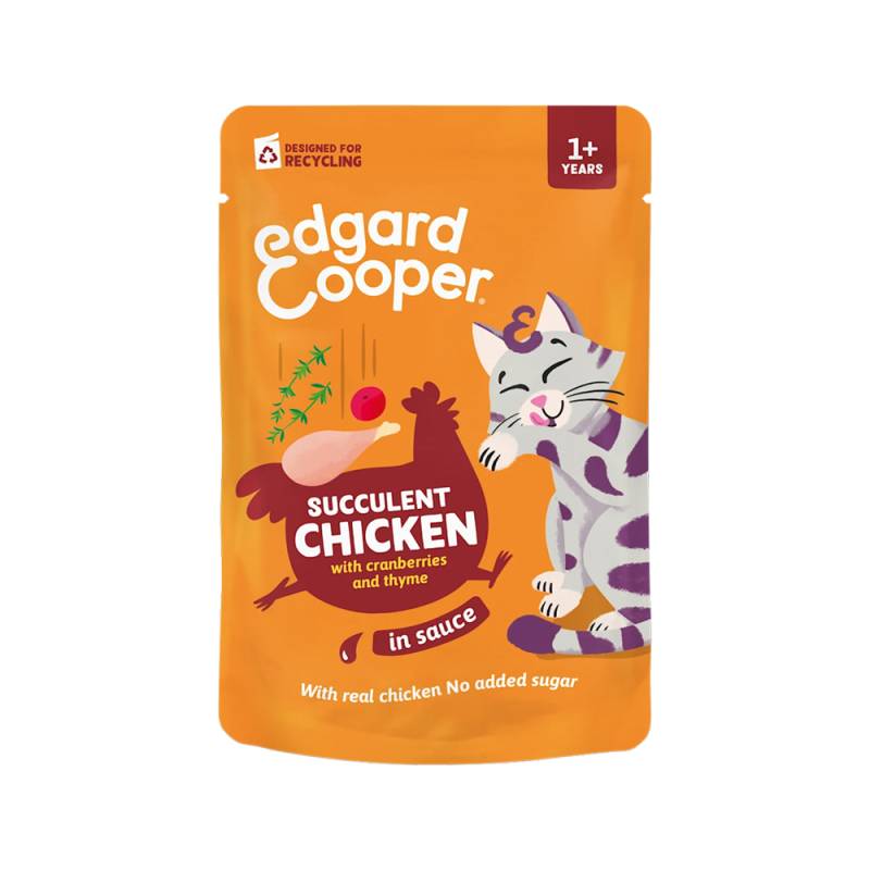 Edgard & Cooper Cat Adult - Huhn - 12 x 85 g Edgard & Cooper Cat Adult - Huhn - 12 x 85 g von Edgard & Cooper