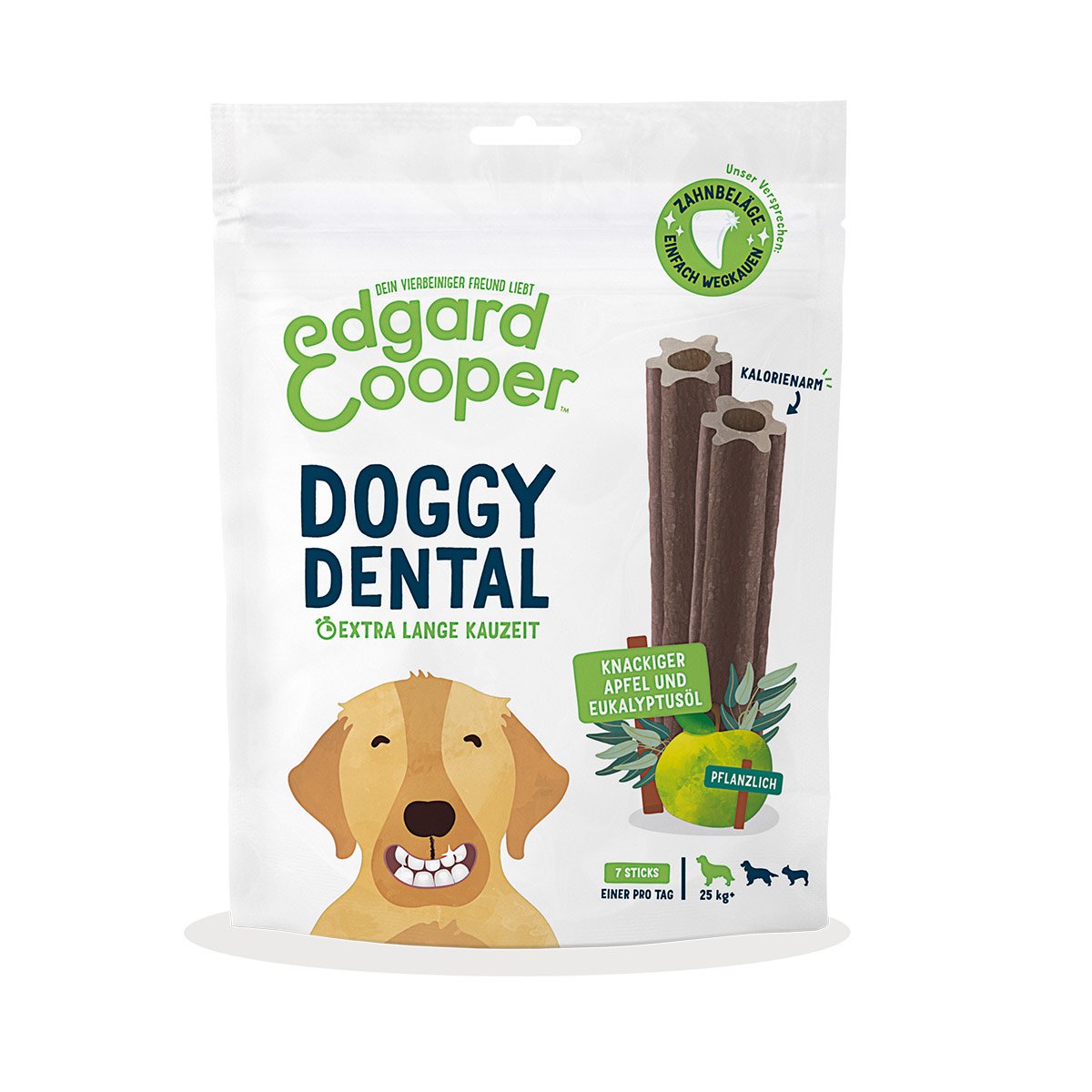 Edgard & Cooper Doggy Dental Apfel/Eukalyptus L 4x240g von Edgard & Cooper